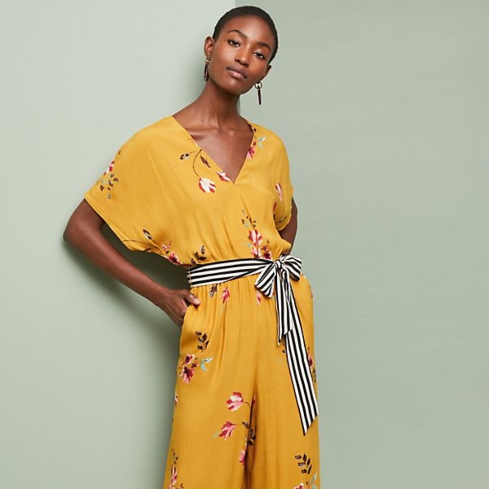 Retail $188! Corey Lynn Calter Floral Jumpsuit